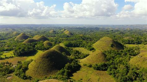 The Majestic Chocolate Hills: A Sweeping Vista of Geological Wonder and Natural Beauty!