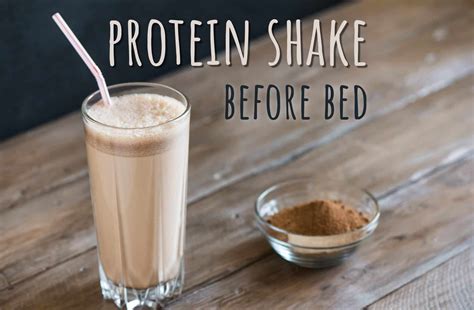 Should You Drink a Protein Shake Before Bed? And What If Your Pillow Could Talk?